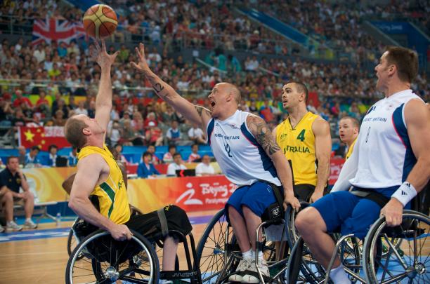 Wheechair Basketball Men game - Great Britain vs Australia