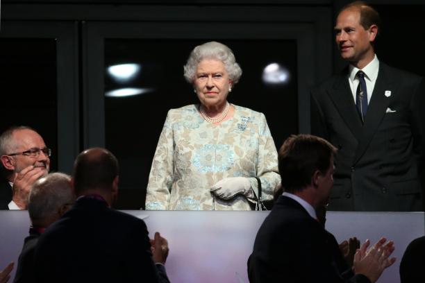 Her Majesty the Queen at 2012 Opening Ceremony Her Majesty the Queen London 2012