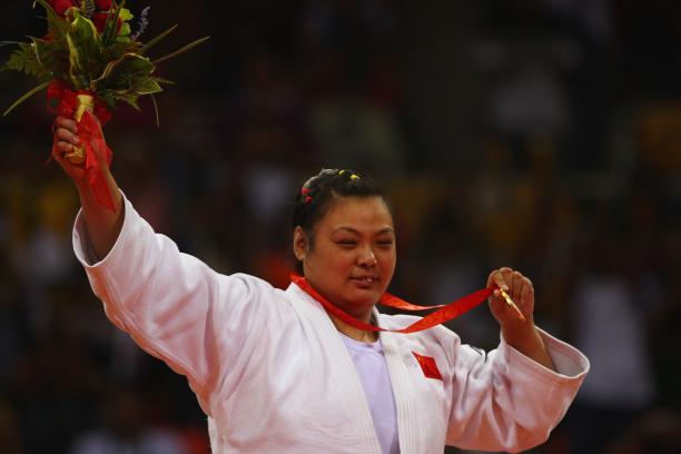 Yuan Yanping wins gold at Beijing 2008