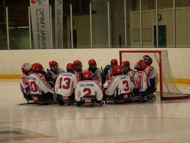 Great Britain ice sledge hockey team Great Britain ice sledge hockey team