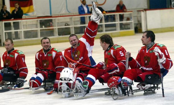 Russia ice sledge hockey Russia ice sledge hockey