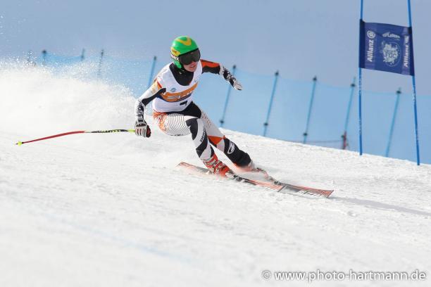 Andrea Rothfuss during downhill training