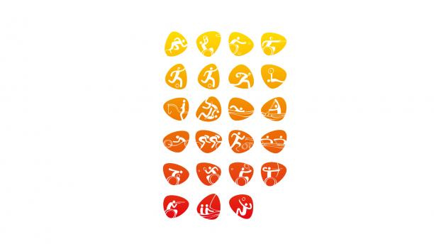Rio 2016 sport pictograms Rio 2016 sport pictograms