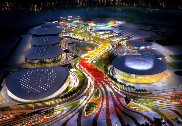 A view onto the Rio 2016 venues A view onto the Rio 2016 venues