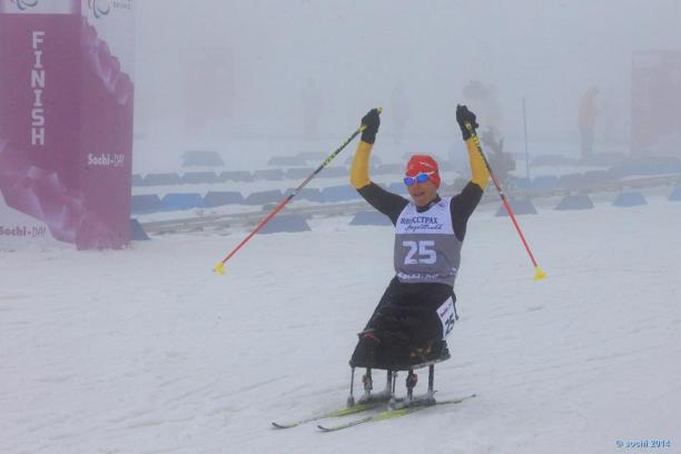 Germany's Andrea Eskau takes gold in the IPC Nordic Skiing World Cup Finals Germany's Andrea Eskau takes gold in the IPC Nordic Skiing World Cup Finals