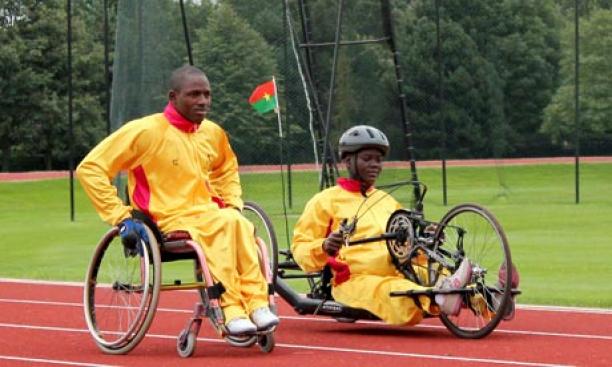 Burkina Faso handcyclists Burkina Faso handcyclists