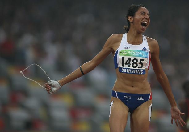 Athlete in a competition Beijing 2008