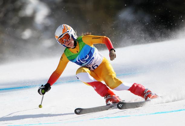 Woman Alpine Skiing Vancouver 2010 Woman Alpine Skiing Vancouver 2010