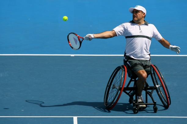 French Wheelchair Tennis player Stephane Houdet