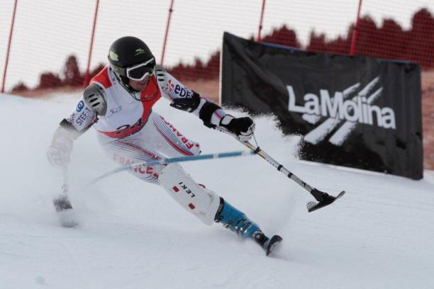 French skier at La Molina