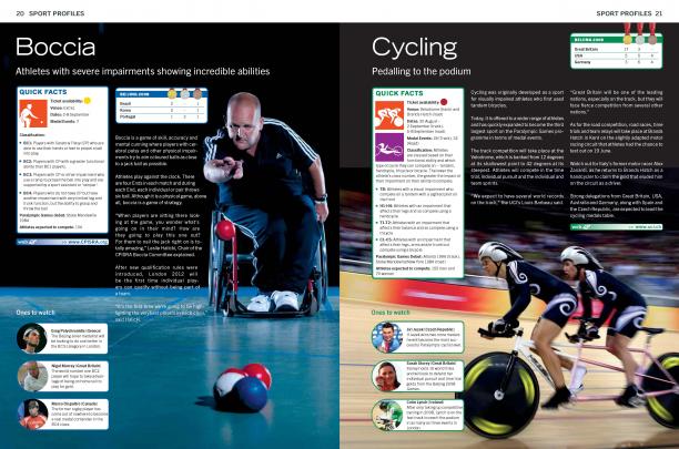 The Paralympian 2/12 page  20-21