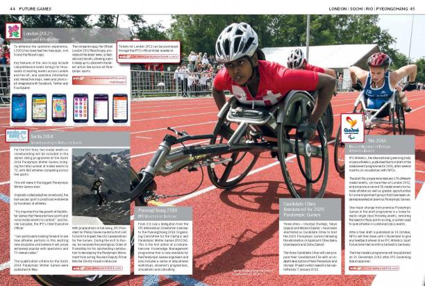The Paralympian 2/12 page  44-45
