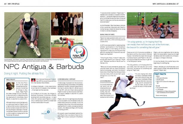 The Paralympian 2/12 page  46-47