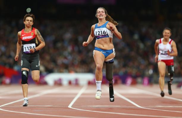Martina Caironi A picture of women running on a tracking field