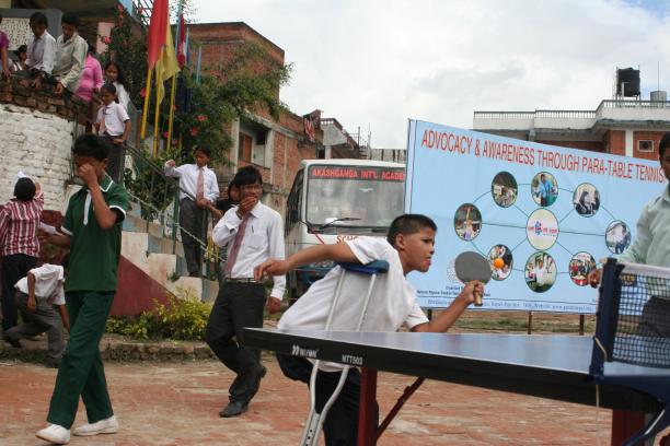 Nepal para-table tennis Nepal para-table tennis