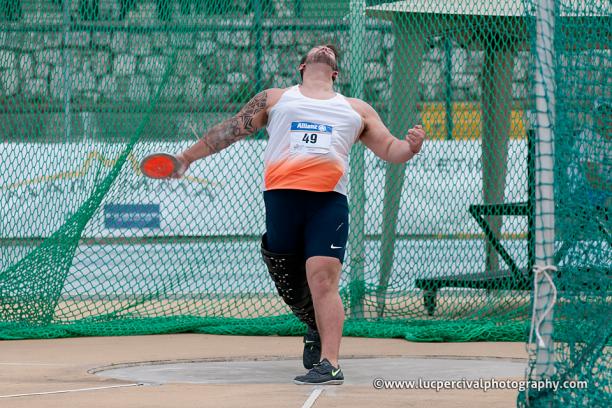 Aled Davies, IPC Grand Prix, Italy Aled Davies throwing a discus