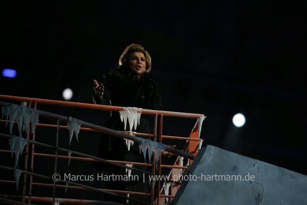 Maria Guleghina - Opening Ceremony - Sochi 2014 Paralympic Winter Games IPC Honorary Board Member and Russian opera singer Maria Guleghina performing during the Opening Ceremony of the Sochi 2014 Paralympic Winter Games.