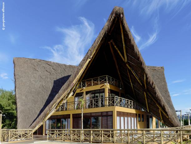 Barra Blue Beach Point German House Rio 2016 House front view