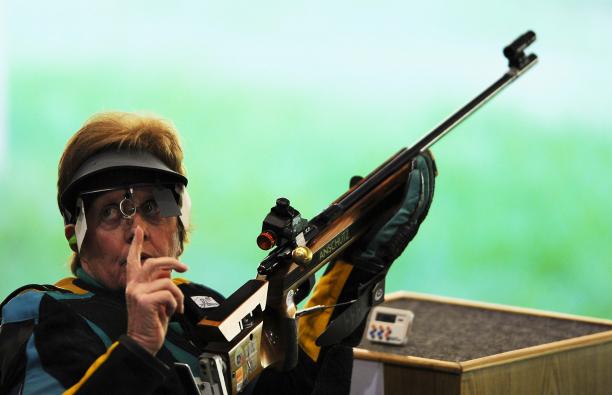 Libby Kosmala shooter holding gun
