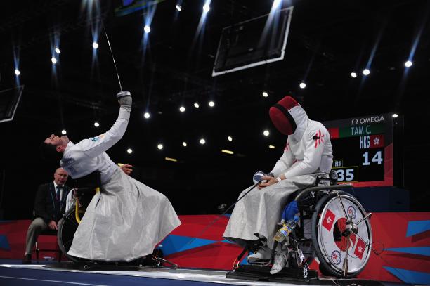 Wheelchair fencing Wheelchair fencing