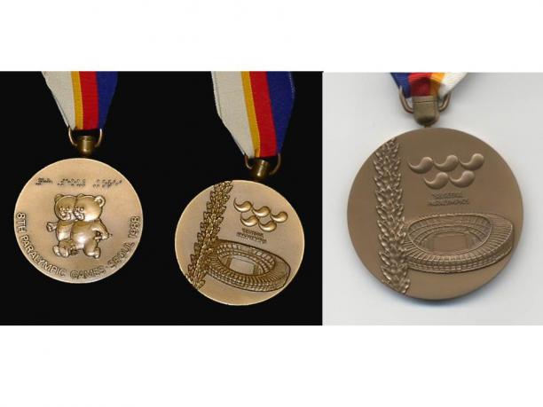 Seoul 1988 Paralympic medals