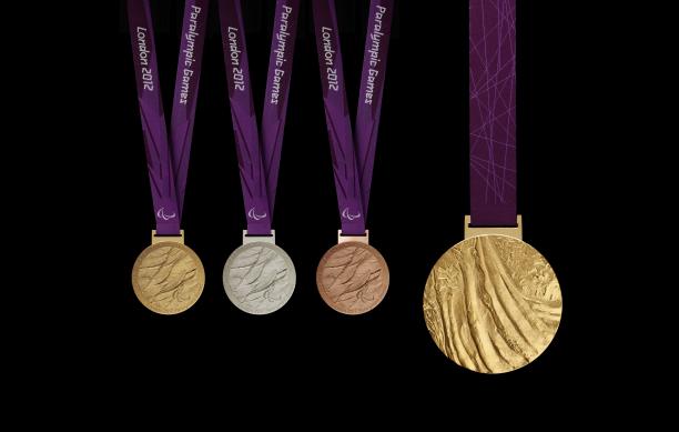 London 2012 Paralympic medals