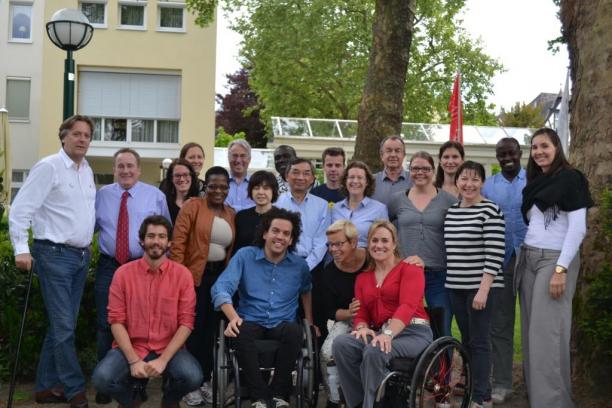 Members of three of the International Paralympic Committee’s (IPC) Standing Committees at the meeting