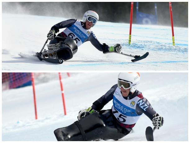 Corey Peters New Zealand sit-skier Corey Peters competes at the 2015 IPC Alpine Skiing World Championships, Panorama, Canada.