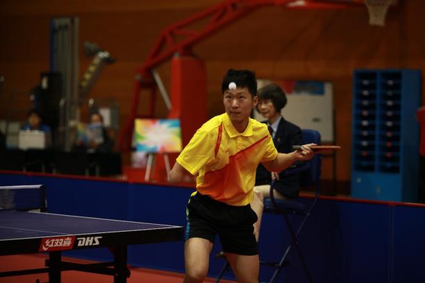 Ge Yang Chinese player Ge Yang takes a shot