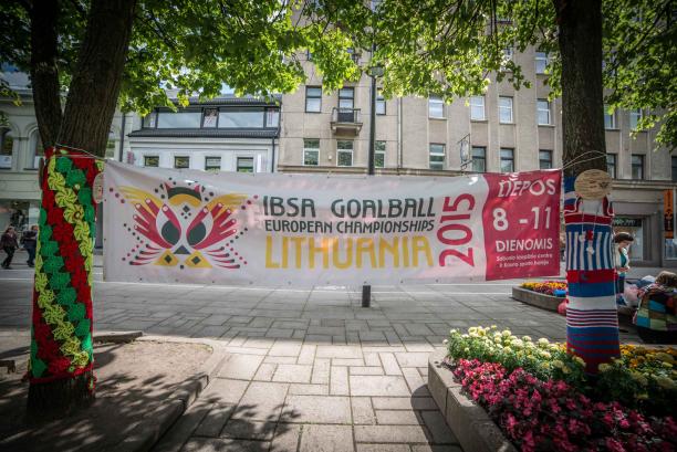 IBSA European Goalball Championships The IBSA European Goalball Championships will take place in Kaunas, Lithuania, Sabonis Basketball Hall and Kaunas Sports Hall, between 5-12 July and will act as a qualifier for the Rio 2016 Paralympic Games.