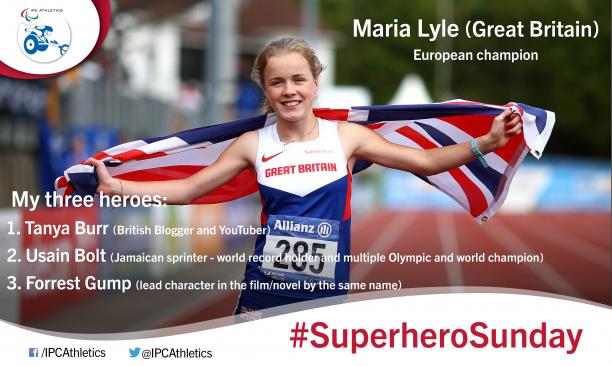 Great Britain’s young track star Maria Lyle, gives an insight into her three heroes.