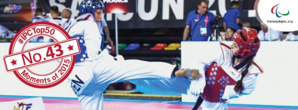 Top 50 Moments 2015: No. 43 Russia triumph at para-taekwondo Worlds Top 50 Moments 2015: No. 43 Russia triumph at para-taekwondo Worlds