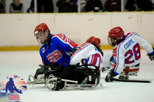 Great Britain's ice sledge hockey team Great Britain's ice sledge hockey team