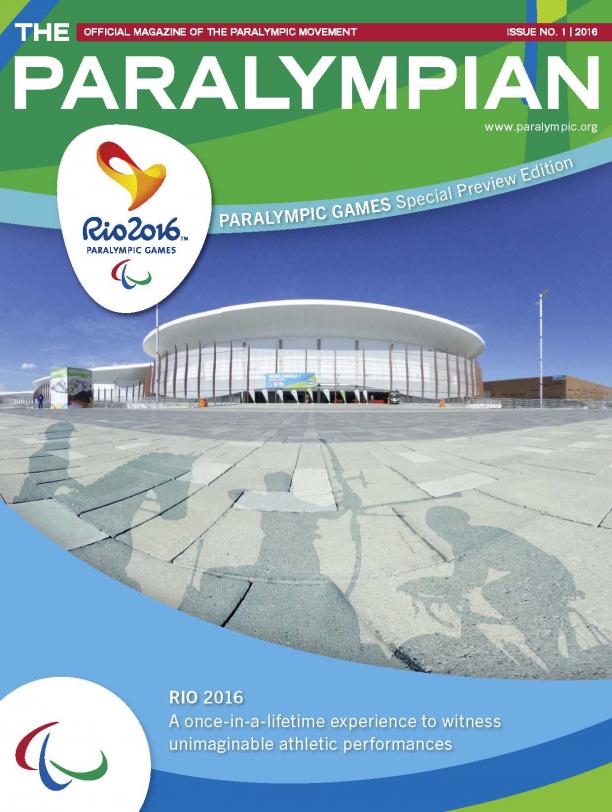 The Paralympian 01/2016 - cover The Paralympian 01/2016 - cover