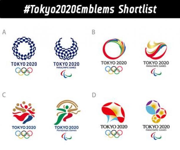 The final four Tokyo 2020 Games emblem designs options