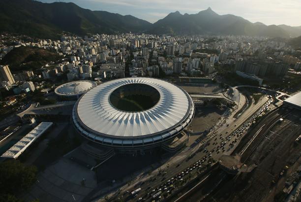 Maracana Stadium - Rio 2016 Aerial view on stadium