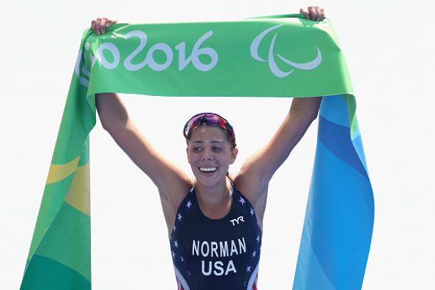 Grace Norman winning the gold medal in Rio Grace Norman winning the gold medal in Rio