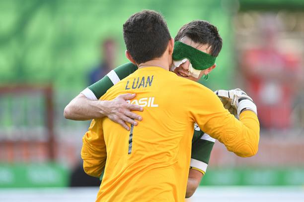 Ricardinho of Brazil and Luan of Brazil - Rio 2016 Ricardinho of Brazil and Luan of Brazil