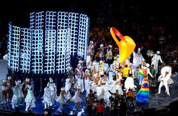 Rio 2016 A picture of a group dancing