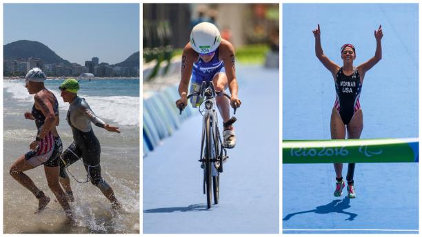 Para triathlon was contested at the Paralympic Games for the first time at Rio 2016.