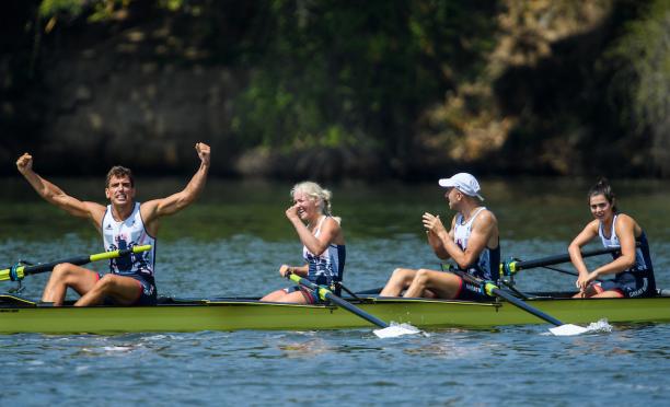 GBR's rowing gold medallists GBR's rowing gold medallists at Lagoa