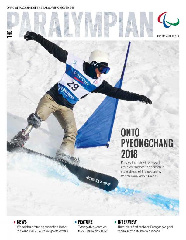 Paralympian 1 - 2017 - Cover