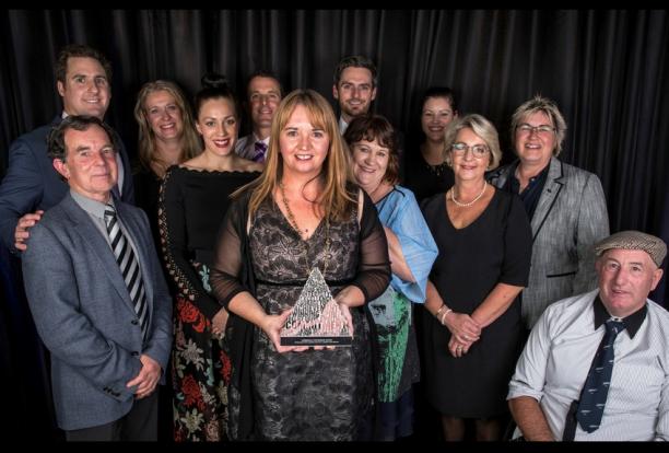 Paralympics New Zealand Award Members of the Paralympics New Zealand team and its commercial partners ACC, Cadbury and Sanford celebrate winning the ‘Commercial Partnerships Award’.
