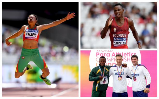 Nottwil 2017 - ones to watch collage three para athletes compete in their sport
