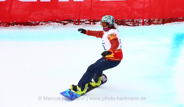 Astrid Fina Paredes - Para-snowboard - Sochi 2014 Winter Paralympic Games