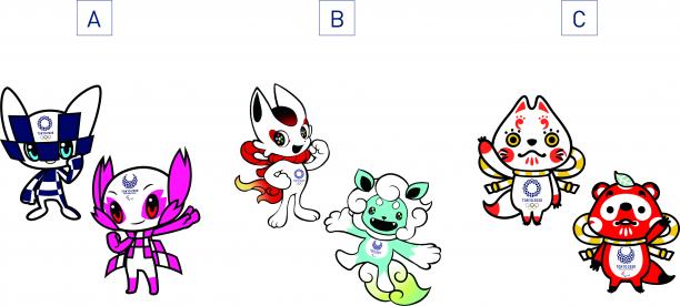 Tokyo 2020 mascot shortlist six cartoon mascot designs
