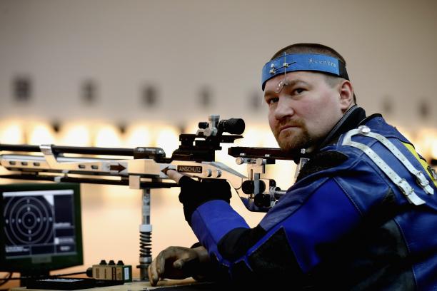 Vasyl Kovalchuk - Ain Ain 2018 a male Para shooter