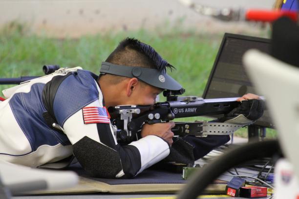 Kevin Nguyen A male Para shooter