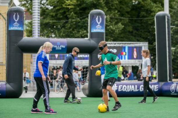 Blind football - Estonia Blind football introduced in Baltic region