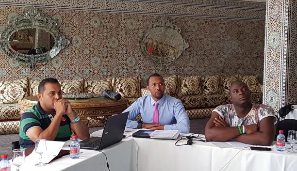 Proud Paralympian leaders - Marrakech Three Para athletes from Africa attend Proud Paralympian leader training in Marrakech